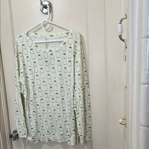 Kate Quinn women’s milk jars long sleeve